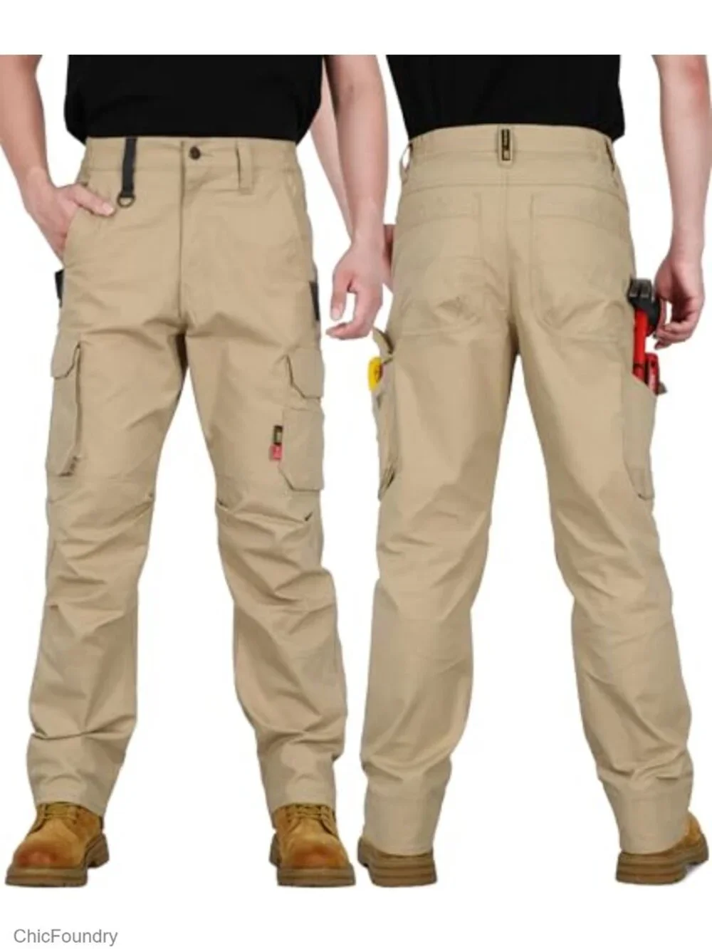 FR Stretch Cargo Pants Lightweight Ripstop Relaxed Fit Flame Resistant